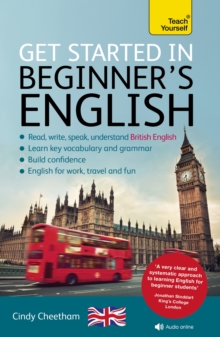 Image for Get started in beginner's English