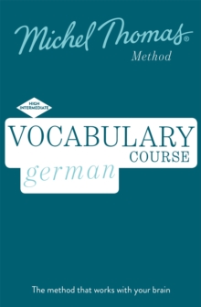 Image for German Vocabulary Course (Learn German with the Michel Thomas Method)