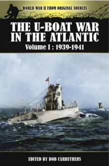 Image for The U-boat war in the Atlantic.: (1939-1941)