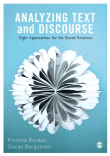 Analyzing Text and Discourse: Eight Approaches for the Social Sciences