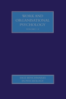 Image for Work and Organisational Psychology