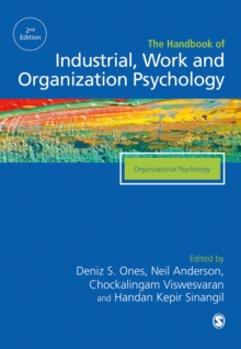 Image for The SAGE handbook of industrial, work & organizational psychology.: (Organizational psychology)
