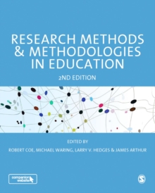 Image for Research methods and methodologies in education