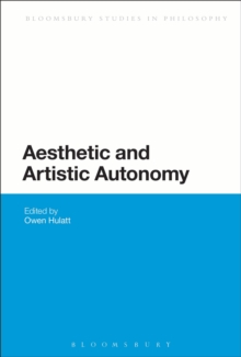 Aesthetic and Artistic Autonomy