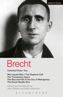 Image for Brecht Collected Plays: 2
