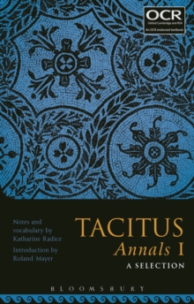 Image for Tacitus annals I: a selection