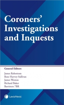 Image for Coroners' Investigations and Inquests