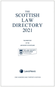 Image for The Scottish Law Directory: The White Book 2021
