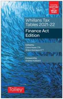 Image for Whillans's Tax Tables 2021-22 (Finance Act edition)
