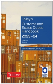 Image for Tolley's Customs and Excise Duties Handbook Set 2023-2024