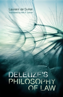 Image for Deleuze's philosophy of law