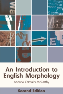 Image for An Introduction to English Morphology