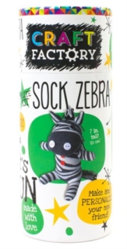 Image for Craft Factory Sock Zebra : Make and Personalize Your New Friend!