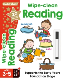 Image for Gold Stars Wipe-Clean Reading Ages 3-5 Early Years : Supports the Early Years Foundation Stage