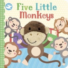 Image for Little Learners Five Little Monkeys Finger Puppet Book