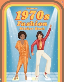 Historical Sticker Dolly Dressing 1970's Fashion