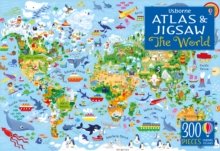 Image for Usborne Atlas and Jigsaw The World