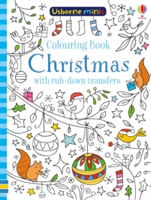 Image for Colouring Book Christmas with rub-down transfers