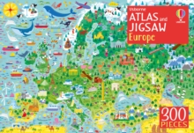 Image for Usborne Atlas and Jigsaw Europe