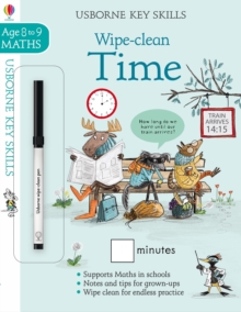 Image for Wipe-Clean Time 8-9