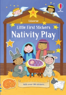 Image for Little First Stickers Nativity Play
