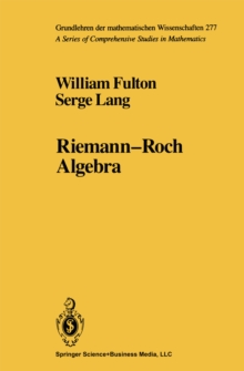 Image for Riemann-Roch Algebra