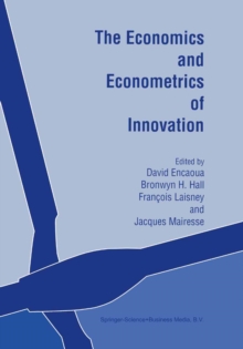 Image for Economics and Econometrics of Innovation