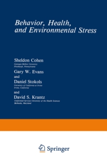 Image for Behavior, Health, and Environmental Stress