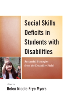 Image for Social Skills Deficits in Students with Disabilities : Successful Strategies from the Disabilities Field