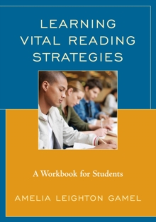 Image for Learning vital reading strategies: a workbook for students