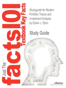 Image for Studyguide for Modern Portfolio Theory and Investment Analysis by Elton, Edwin J., ISBN 9780470388327