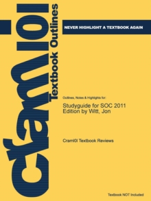 Image for Studyguide for Soc 2011 Edition by Witt, Jon