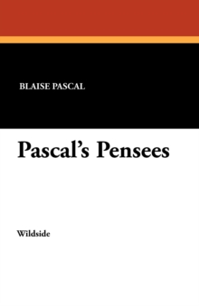Image for Pascal's Pensees