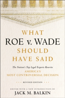 Image for What Roe v. Wade Should Have Said