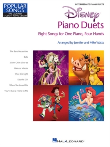 Disney Piano Duets: Popular Songs – 8 Songs for 1 Piano, 4 Hands