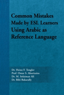 Image for Common Mistakes Made by Esl Learners Using Arabic as Reference Language