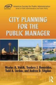 Image for City Planning for the Public Manager