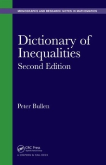 Image for Dictionary of inequalities