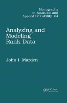 Image for Analyzing and modeling rank data