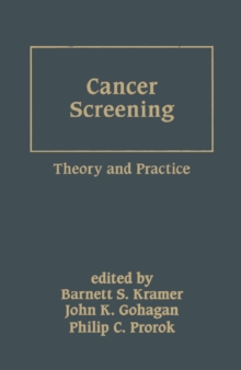 Image for Cancer Screening: Theory and Practice