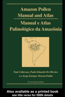 Image for Amazon pollen manual and atlas =: Manual e atlas palinologico da Amazonia
