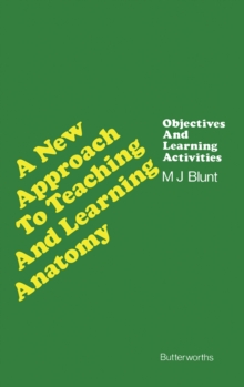 Image for A New Approach to Teaching and Learning Anatomy: Objectives and Learning Activities