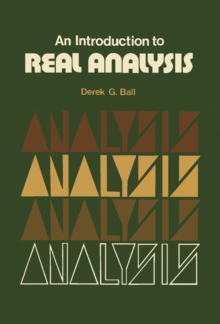 Image for An Introduction to Real Analysis: The Commonwealth and International Library: Mathematical Topics