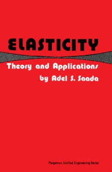 Image for Elasticity: Theory and Applications