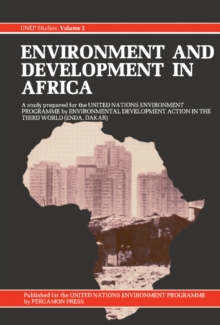 Image for Environment and Development in Africa: UNEP Studies