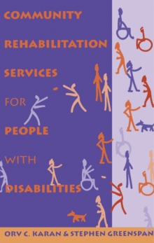 Image for Community Rehabilitation Services for People with Disabilities