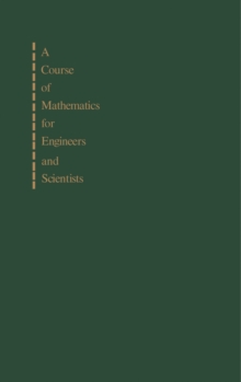 Image for A Course of Mathematics for Engineers and Scientists: Volume 3: Theoretical Mechanics