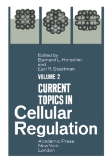 Image for Current Topics in Cellular Regulation: Volume 2