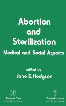 Image for Abortion and Sterilization: Medical and Social Aspects