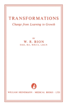 Image for Transformations: Change from Learning to Growth